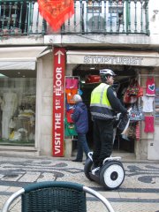 26-City police on a Segway